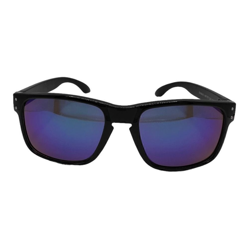 Black plastic rectangular sunglasses NS1118 OIVL 1904 FDG